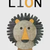 Fabric lion Plakat (21x29.7 cm (A4))