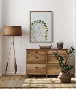 Ferris Wheel Plakat (21x29.7 cm (A4))