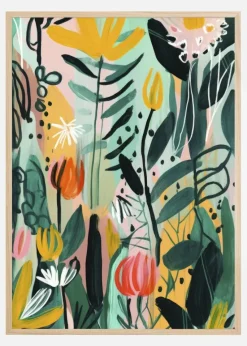 Field Flowers Plakat (21x29.7 cm (A4))