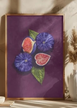 Figs Stil Life Plakat (21x29.7 cm (A4))