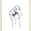 Fist Plakat (21x29.7 cm (A4))