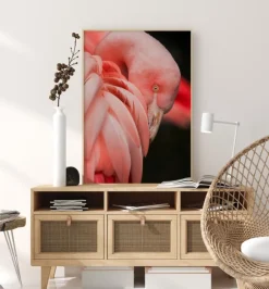 Flamingo Plakat (21x29.7 cm (A4))