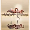 FLAMINGOS Plakat (21x29.7 cm (A4))