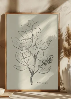 Floral 1 Plakat (21x29.7 cm (A4))