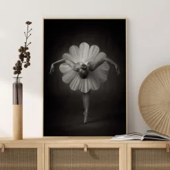 Floral Ballet Plakat (21x29.7 cm (A4))