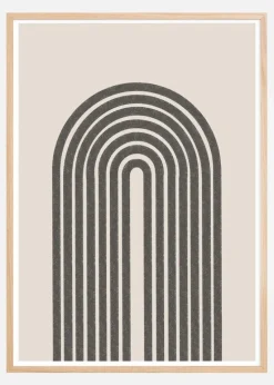 Flow Shapes No13 Plakat (21x29.7 cm (A4))