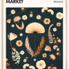 Flower Market - Paris Plakat (21x29.7 cm (A4))