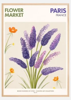 Flower Market - Paris Plakat (21x29.7 cm (A4))