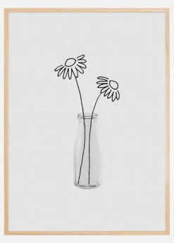 Flower Still Life II Plakat (21x29.7 cm (A4))