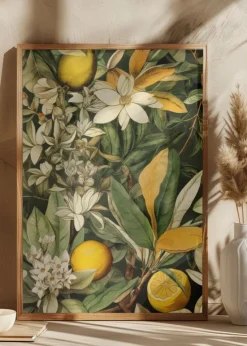 Flowers and fruits 1 Plakat (21x29.7 cm (A4))