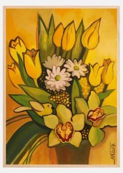Flowers Plakat (21x29.7 cm (A4))