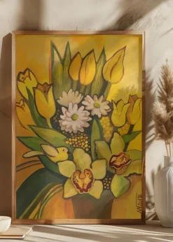 Flowers Plakat (21x29.7 cm (A4))