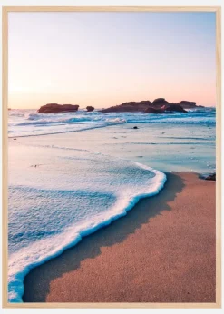 Foamy Beach Plakat (21x29.7 cm (A4))