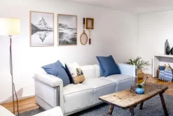 Foggy Forest Black & White I - 50x70 cm Plakat