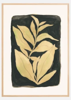 Foliage noir N.2 Plakat (21x29.7 cm (A4))