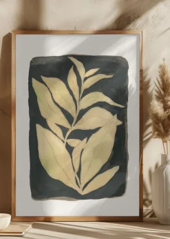 Foliage noir N.2 Plakat (21x29.7 cm (A4))
