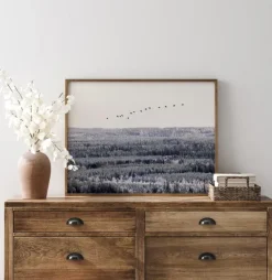 Follow me into the world Plakat (21x29.7 cm (A4))