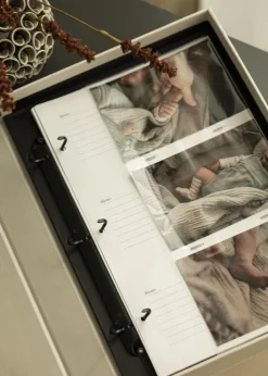 Fotolommer 10x15 cm til KAILA Coffee Table Photo Album XL - 10 stk Hvide