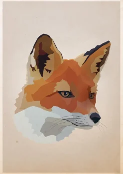 Fox Plakat (21x29.7 cm (A4))