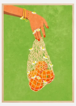 Fresh Oranges Plakat (21x29.7 cm (A4))