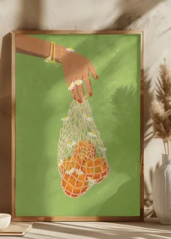 Fresh Oranges Plakat (21x29.7 cm (A4))