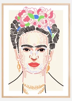 Frida Kahlo ll Plakat (21x29.7 cm (A4))