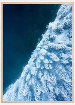 Frosty Forest Plakat (21x29.7 cm (A4))