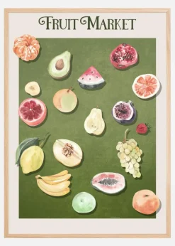 Fruit Market Plakat (21x29.7 cm (A4))