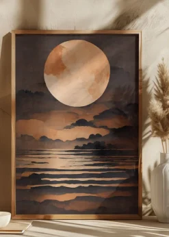 Full Moon Plakat (21x29.7 cm (A4))