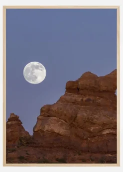 Fullmoon Plakat (21x29.7 cm (A4))