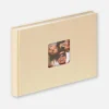 Fun Album Creme - 22x16 cm (40 Hvide sider / 20 blade)