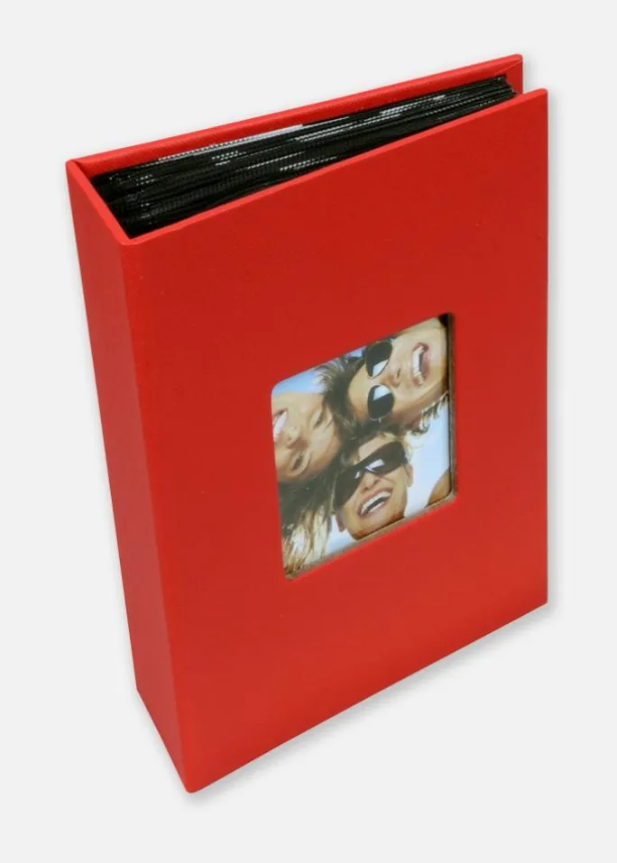 Fun Album rød - 100 Billeder i 10x15 cm