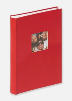 Fun Album rød - 300 Billeder i 10x15 cm