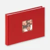 Fun Album rød - 22x16 cm (40 Hvide sider / 20 blade)