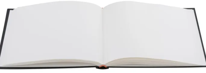 Fun Album rød - 22x16 cm (40 Hvide sider / 20 blade)