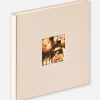 Fun Album Sand - 26x25 cm (40 Hvide sider / 20 blade)