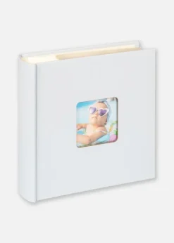 Fun Babyalbum Blå - 200 Billeder i 10x15 cm