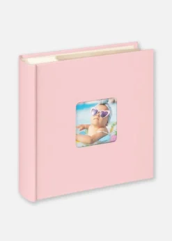 Fun Babyalbum Rosa - 200 Billeder i 10x15 cm