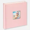 Fun Babyalbum Rosa - 30x30 cm (100 Hvide sider/50 blade)