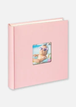 Fun Babyalbum Rosa - 30x30 cm (100 Hvide sider/50 blade)