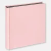 Fun Babyalbum Rosa - 30x30 cm (100 Sorte Sider/50 blade)