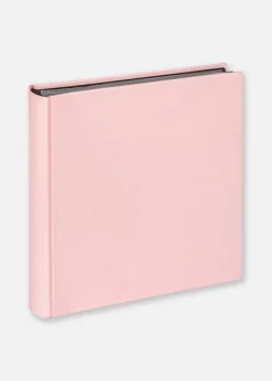 Fun Babyalbum Rosa - 30x30 cm (100 Sorte Sider/50 blade)