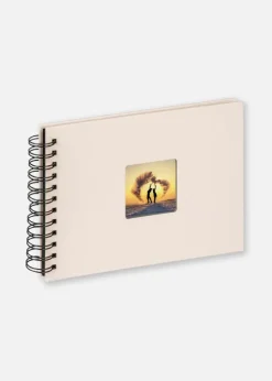 Fun Bryllupsalbum Chamois - 22x17 cm (40 Sorte sider/20 ark)