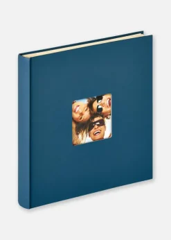 Fun Selvhæftende Blå - 33x34 cm (50 Hvide sider / 25 blade)