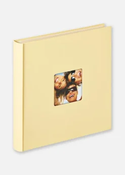 Fun Selvhæftende Creme - 33x34 cm (50 Hvide sider / 25 blade)