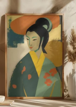 Geisha Plakat (21x29.7 cm (A4))