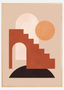 Geometric composition 4 Plakat (21x29.7 cm (A4))