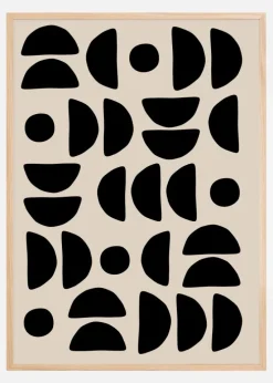 Geometric Pattern Artwork Plakat (21x29.7 cm (A4))