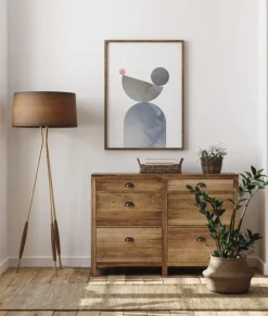 Geometrical Shapes Plakat (21x29.7 cm (A4))