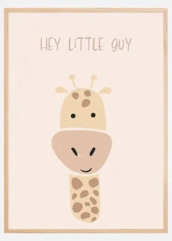Giraffe nursery Plakat (21x29.7 cm (A4))